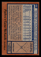 1978 Topps #292 Gene Richards Near Mint  ID: 519830