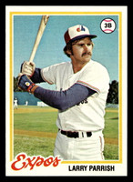 1978 Topps #294 Larry Parrish Near Mint+  ID: 519839