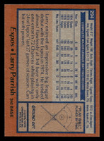 1978 Topps #294 Larry Parrish Near Mint+  ID: 519839