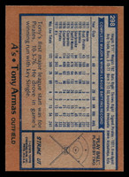1978 Topps #298 Tony Armas Near Mint  ID: 519854