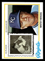 1978 Topps #299 Whitey Herzog MG Near Mint  ID: 519859