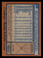 1978 Topps #301 Buddy Schultz Near Mint+ RC Rookie  ID: 519868