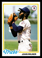 1978 Topps #304 John Milner Very Good 