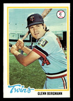 1978 Topps #307 Glenn Borgmann Near Mint  ID: 519892