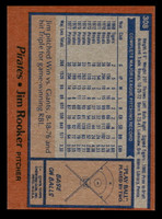 1978 Topps #308 Jim Rooker Near Mint  ID: 519897