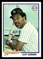 1978 Topps #309 Cliff Johnson Near Mint  ID: 519902