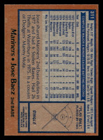 1978 Topps #311 Jose Baez DP Near Mint RC Rookie 