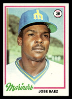 1978 Topps #311 Jose Baez DP Ex-Mint RC Rookie  ID: 519909