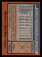 1978 Topps #311 Jose Baez DP Ex-Mint RC Rookie  ID: 519910