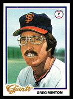 1978 Topps #312 Greg Minton Near Mint  ID: 519914