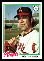 1978 Topps #313 Andy Etchebarren Near Mint+  ID: 519916