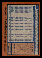 1978 Topps #313 Andy Etchebarren Near Mint  ID: 519918