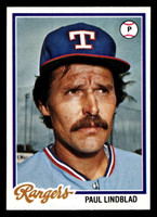 1978 Topps #314 Paul Lindblad Near Mint+  ID: 519920