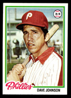 1978 Topps #317 Dave Johnson Near Mint 