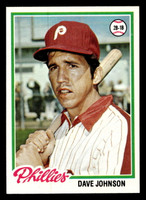 1978 Topps #317 Dave Johnson Near Mint+  ID: 519934