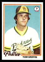 1978 Topps #318 Tom Griffin Near Mint+  ID: 519938