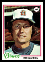1978 Topps #322 Tom Paciorek Near Mint  ID: 519953