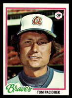 1978 Topps #322 Tom Paciorek Near Mint  ID: 519954