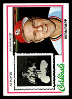 1978 Topps #324 Vern Rapp/ Ex-Mint RC Rookie 