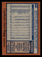 1978 Topps #324 Vern Rapp/ Near Mint RC Rookie  ID: 519961