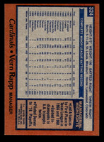 1978 Topps #324 Vern Rapp/ Near Mint+ RC Rookie  ID: 519962