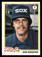 1978 Topps #329 John Verhoeven Near Mint  ID: 519983
