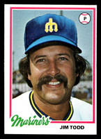 1978 Topps #333 Jim Todd Near Mint  ID: 519998