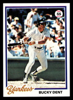 1978 Topps #335 Bucky Dent Near Mint+  ID: 520004