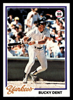 1978 Topps #335 Bucky Dent Near Mint+  ID: 520007