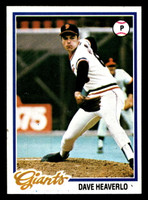 1978 Topps #338 Dave Heaverlo Near Mint  ID: 520016