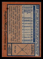 1978 Topps #339 Mario Guerrero Near Mint  ID: 520022