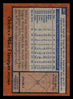 1978 Topps #341 Mike Flanagan Near Mint  ID: 520031