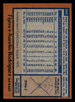 1978 Topps #342 Aurelio Rodriguez Near Mint  ID: 520033