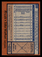 1978 Topps #343 John Wathan DP Near Mint+  ID: 520038