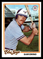 1978 Topps #344 Sam Ewing Near Mint RC Rookie  ID: 520040
