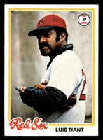 1978 Topps #345 Luis Tiant Near Mint  ID: 520044