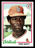 1978 Topps #352 Tony Scott Near Mint RC Rookie  ID: 520075