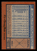 1978 Topps #353 Doug Bair Near Mint+ RC Rookie  ID: 520078