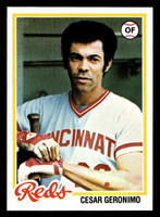 1978 Topps #354 Cesar Geronimo Near Mint+  ID: 520082