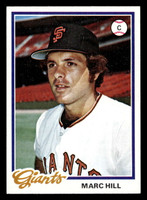 1978 Topps #359 Marc Hill Near Mint+  ID: 520101