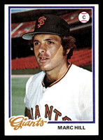 1978 Topps #359 Marc Hill Near Mint  ID: 520103
