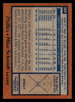 1978 Topps #360 Mike Schmidt Ex-Mint  ID: 520105