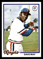 1978 Topps #362 Dave May Near Mint+  ID: 520114