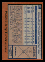 1978 Topps #364 Jerry Turner Near Mint  ID: 520123