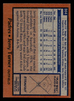 1978 Topps #364 Jerry Turner Very Good 