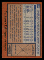 1978 Topps #365 Ed Figueroa Ex-Mint 