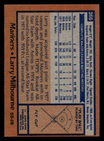 1978 Topps #366 Larry Milbourne DP Near Mint 