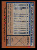 1978 Topps #367 Rick Dempsey Near Mint  ID: 520136