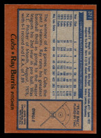 1978 Topps #371 Ray Burris Ex-Mint 
