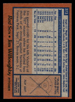 1978 Topps #373 Jim Willoughby Near Mint  ID: 520157